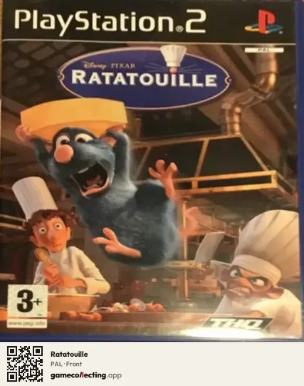 Ratatouille PlayStation 2, PAL box front
