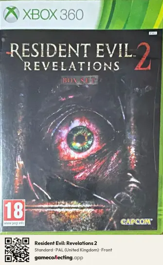 Resident Evil: Revelations 2 Xbox 360, United Kingdom box front