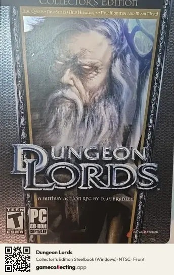 Dungeon Lords Computer, NTSC box front