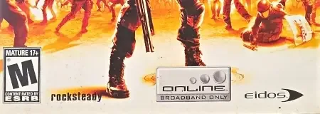 Urban Chaos: Riot Response, the ESRB box on its front