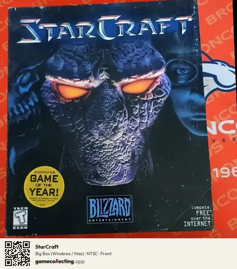 StarCraft Computer, NTSC box front