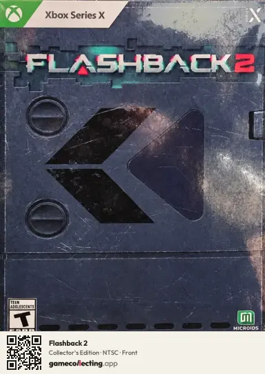 Flashback 2 Xbox Series X, NTSC box front