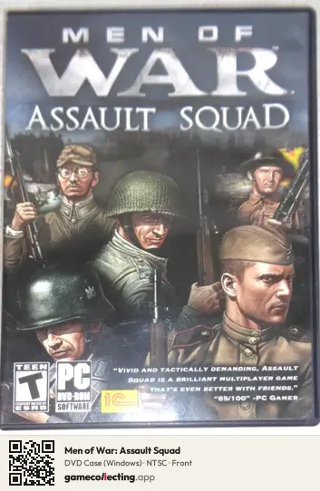 Men of War: Assault Squad Computer, NTSC box front