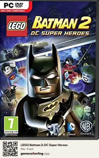 LEGO Batman 2: DC Super Heroes Computer, PAL box front