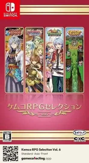 Kemco RPG Selection Vol. 6 Nintendo Switch, Asia box front