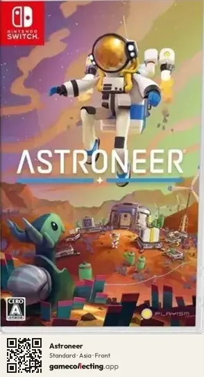 Astroneer Nintendo Switch, Asia box front