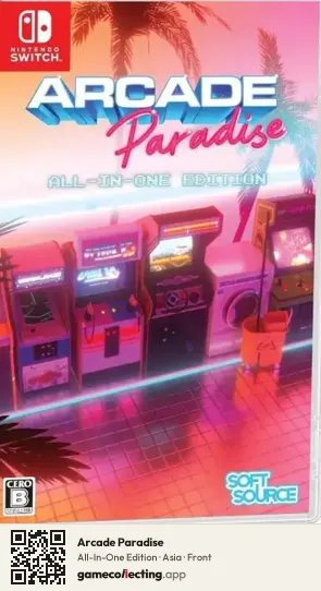 Arcade Paradise Nintendo Switch, Asia box front
