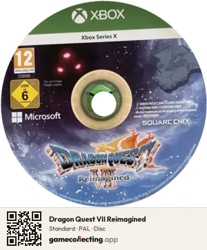 Dragon Quest VII Reimagined Xbox Series X, PAL disc