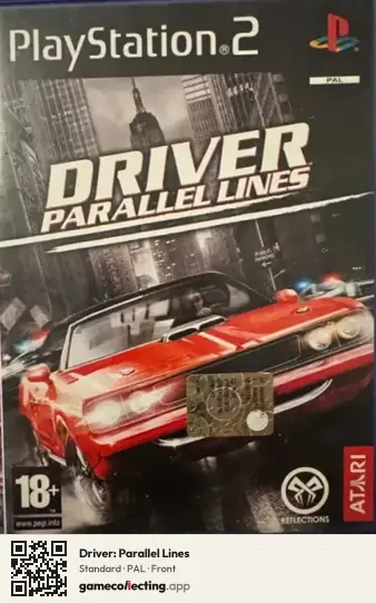 Driver: Parallel Lines PlayStation 2, PAL box front