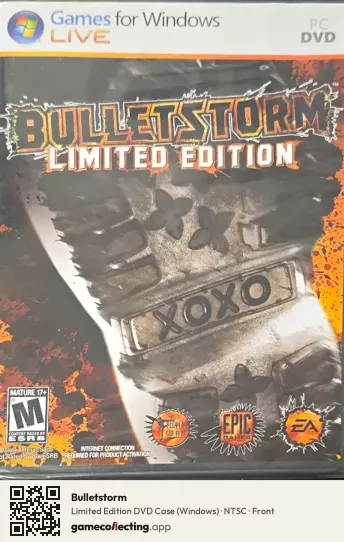 Bulletstorm Computer, NTSC box front