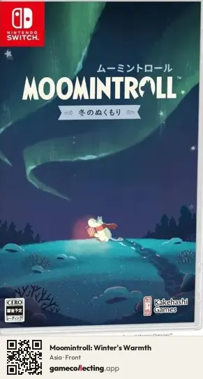 Moomintroll: Winter's Warmth Nintendo Switch, Asia box front