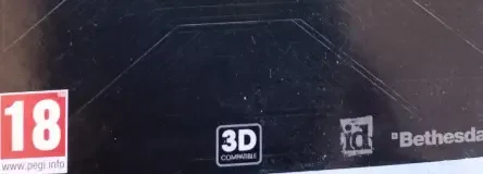 Doom 3: BFG Edition, the PEGI square on its front