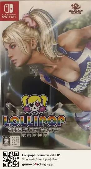 Lollipop Chainsaw RePOP Nintendo Switch, Japan box front