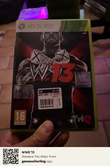 WWE '13 Xbox 360, Italy box front
