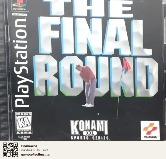 Final Round PlayStation, NTSC box front