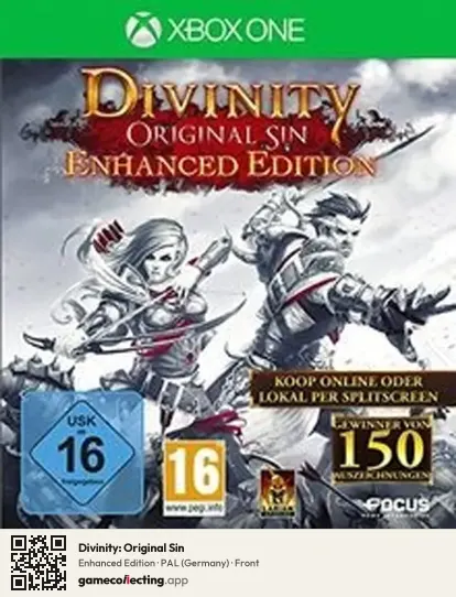 Divinity: Original Sin Xbox One, Germany box front