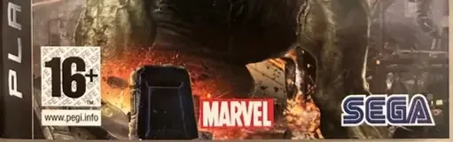 The Incredible Hulk, the PEGI square on its front