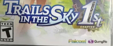 Trails in the Sky 1st Chapter, the ESRB box on its front