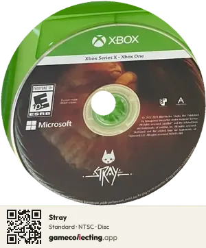 Stray Xbox Series X, NTSC disc