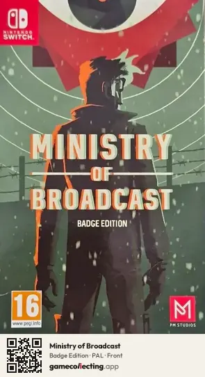 Ministry of Broadcast Nintendo Switch, PAL box front