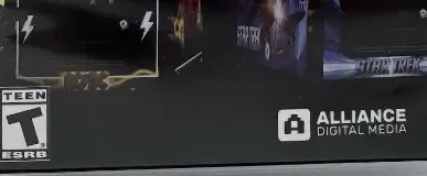 Stern Pinball Arcade, the ESRB box on its front