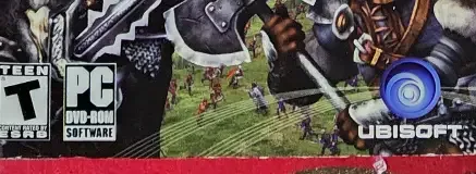 The Settlers: Heritage of Kings, the ESRB box on its front