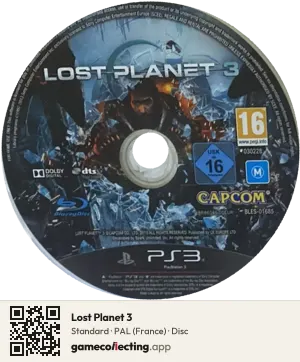 Lost Planet 3 PlayStation 3, PAL disc