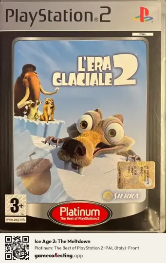 Ice Age 2: The Meltdown PlayStation 2, Italy box front