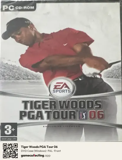 Tiger Woods PGA Tour 06 Computer, PAL box front