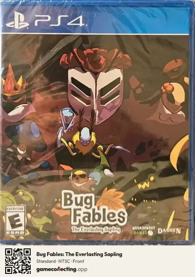 Bug Fables: The Everlasting Sapling PlayStation 4, NTSC box front