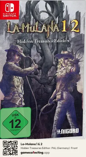 La-Mulana 1 & 2 Nintendo Switch, Germany box front