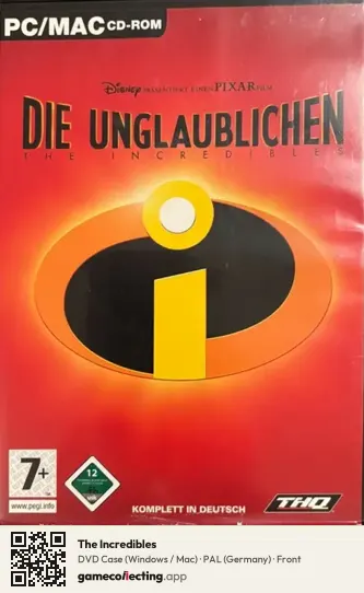 The Incredibles Computer, Germany box front