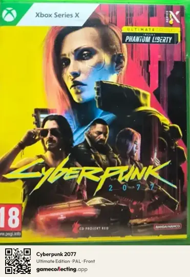 Cyberpunk 2077 Xbox Series X, PAL box front