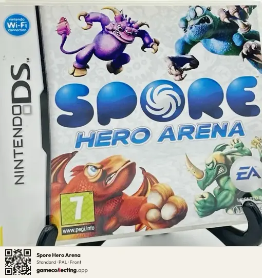 Spore Hero Arena Nintendo DS, PAL box front