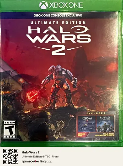 Halo Wars 2 Xbox One, NTSC box front