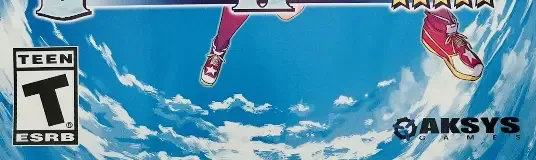 Arcana Heart 3: Love Max!!!!!, the ESRB box on its front