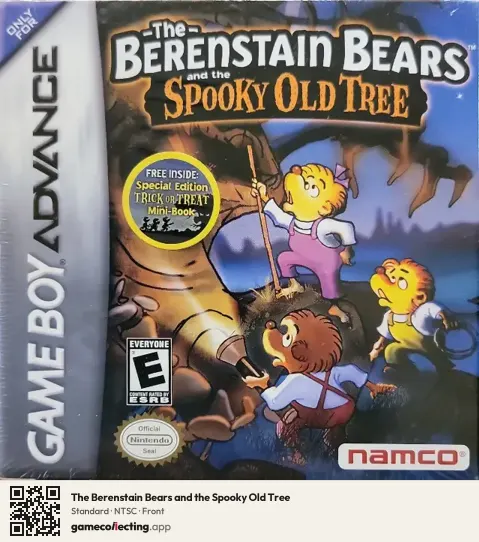 The Berenstain Bears and the Spooky Old Tree Game Boy Advance, NTSC box front