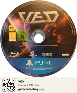 VED PlayStation 4, PAL disc