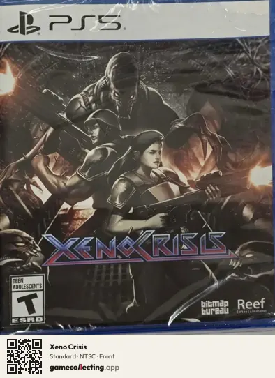Xeno Crisis PlayStation 5, NTSC box front