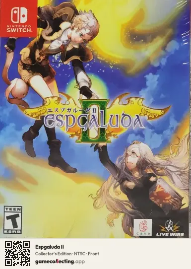 Espgaluda II Nintendo Switch, NTSC box front