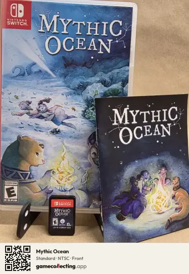 Mythic Ocean Nintendo Switch, NTSC box front