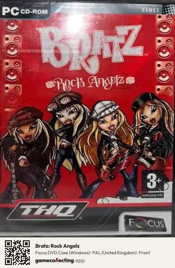 Bratz: Rock Angelz Computer, United Kingdom box front