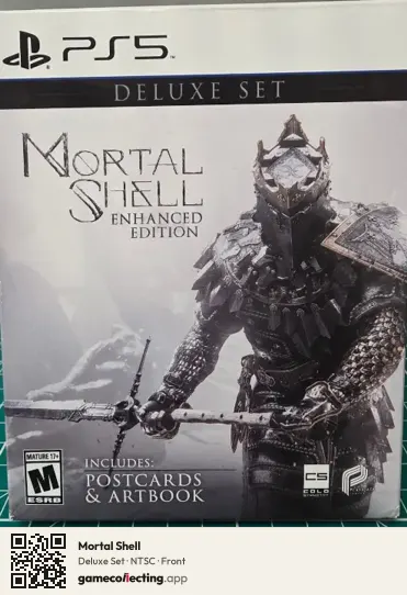 Mortal Shell PlayStation 5, NTSC box front