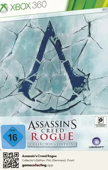 Assassin's Creed Rogue Xbox 360, Germany box front