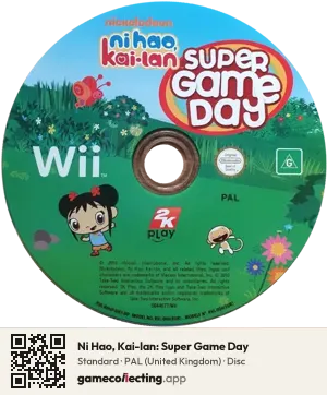 Ni Hao, Kai-lan: Super Game Day Nintendo Wii, PAL disc