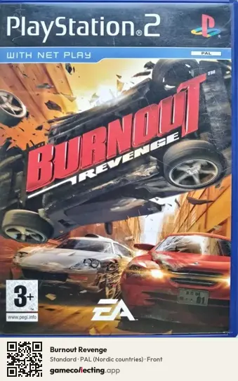 Burnout Revenge PlayStation 2, Nordic countries box front