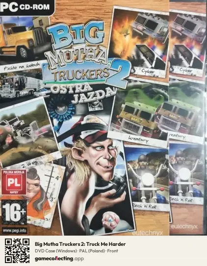 Big Mutha Truckers 2: Truck Me Harder Computer, Poland box front