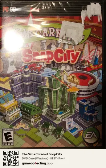 The Sims Carnival SnapCity Computer, NTSC box front