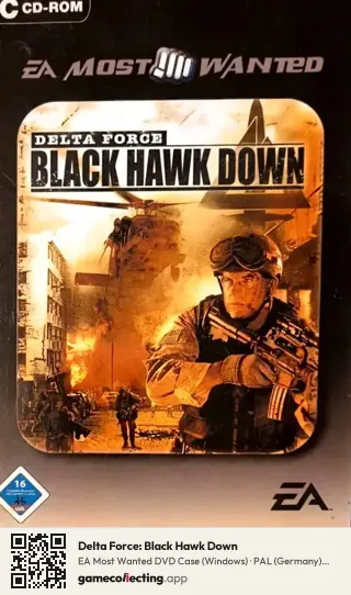 Delta Force: Black Hawk Down Computer, Germany box front