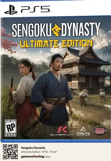 Sengoku Dynasty PlayStation 5, NTSC box front